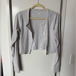 Abercrombie and Fitch YPB Active Rib Cardigan